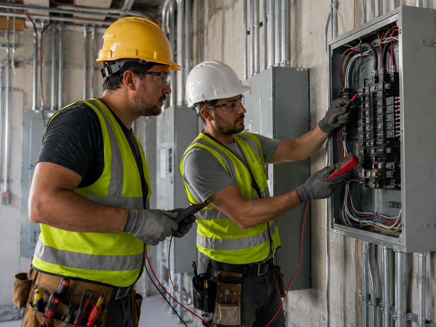 Commercial electrical service planning and support